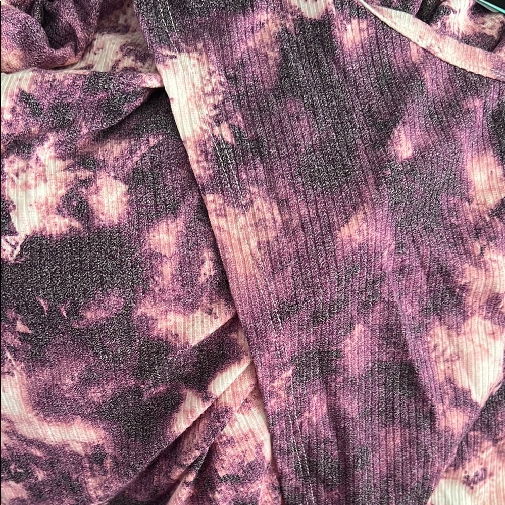 LuLaRoe Pink Tie-Dye Tank Top (Triumphant)